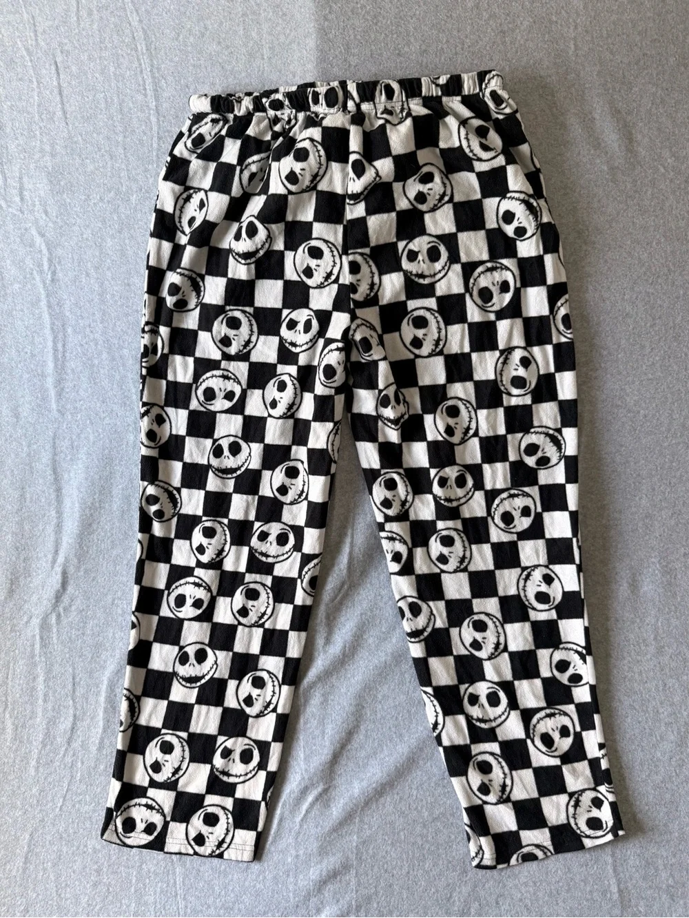 Disney Nightmare Before Christmas Jack Skellington Fleece Pajama Pants XL - Picture 2 of 8